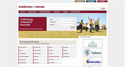 Desktop Screenshot of internate.guteschulen.net